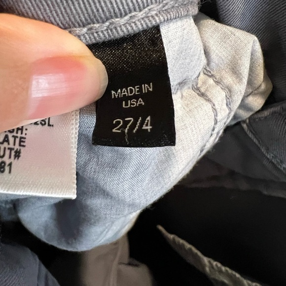 Veronica Beard Grey Ayla Chino High Rise Jeans Size 4 - Picture 8 of 10